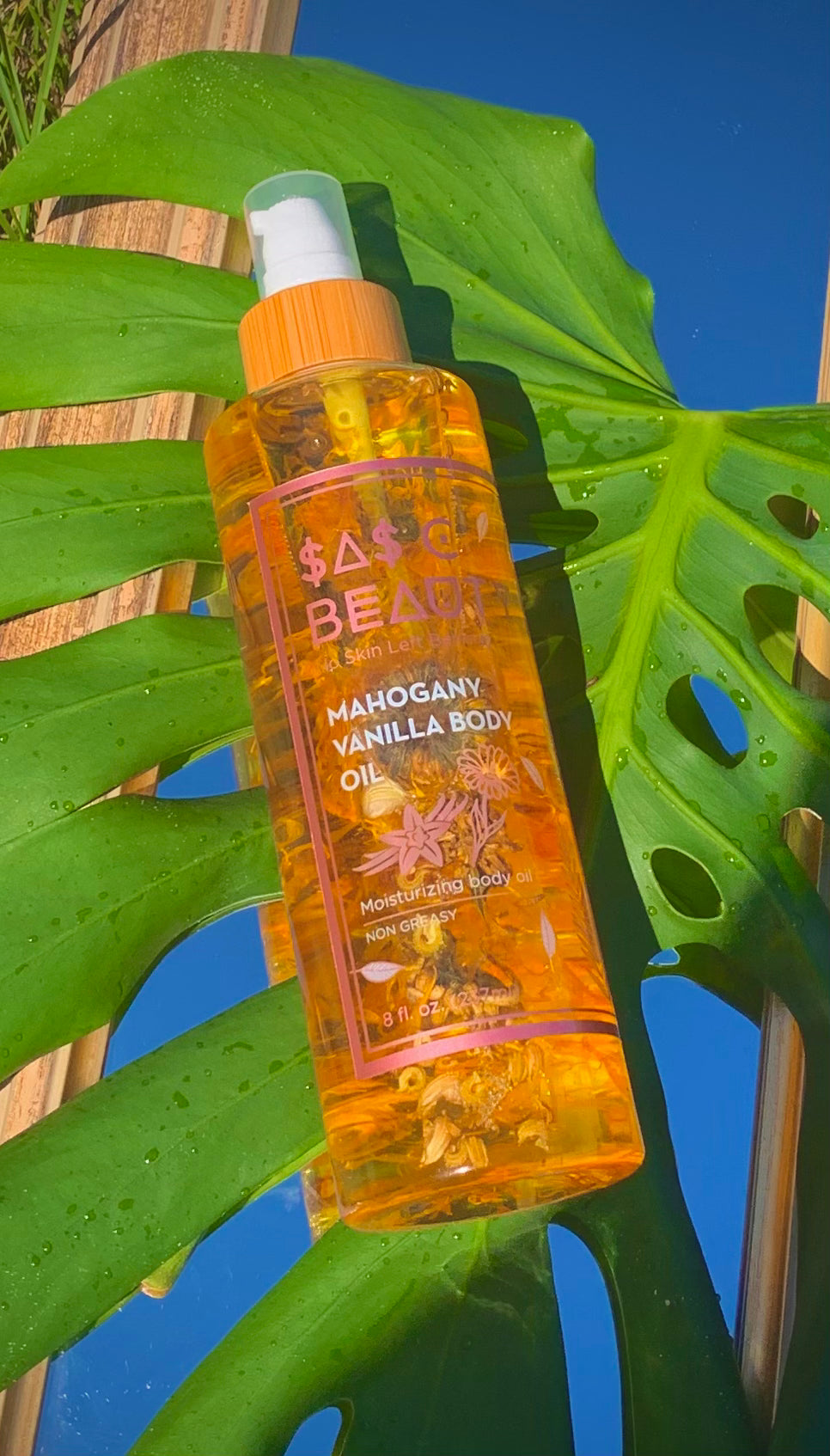 Mahogany Vanilla Body Oil