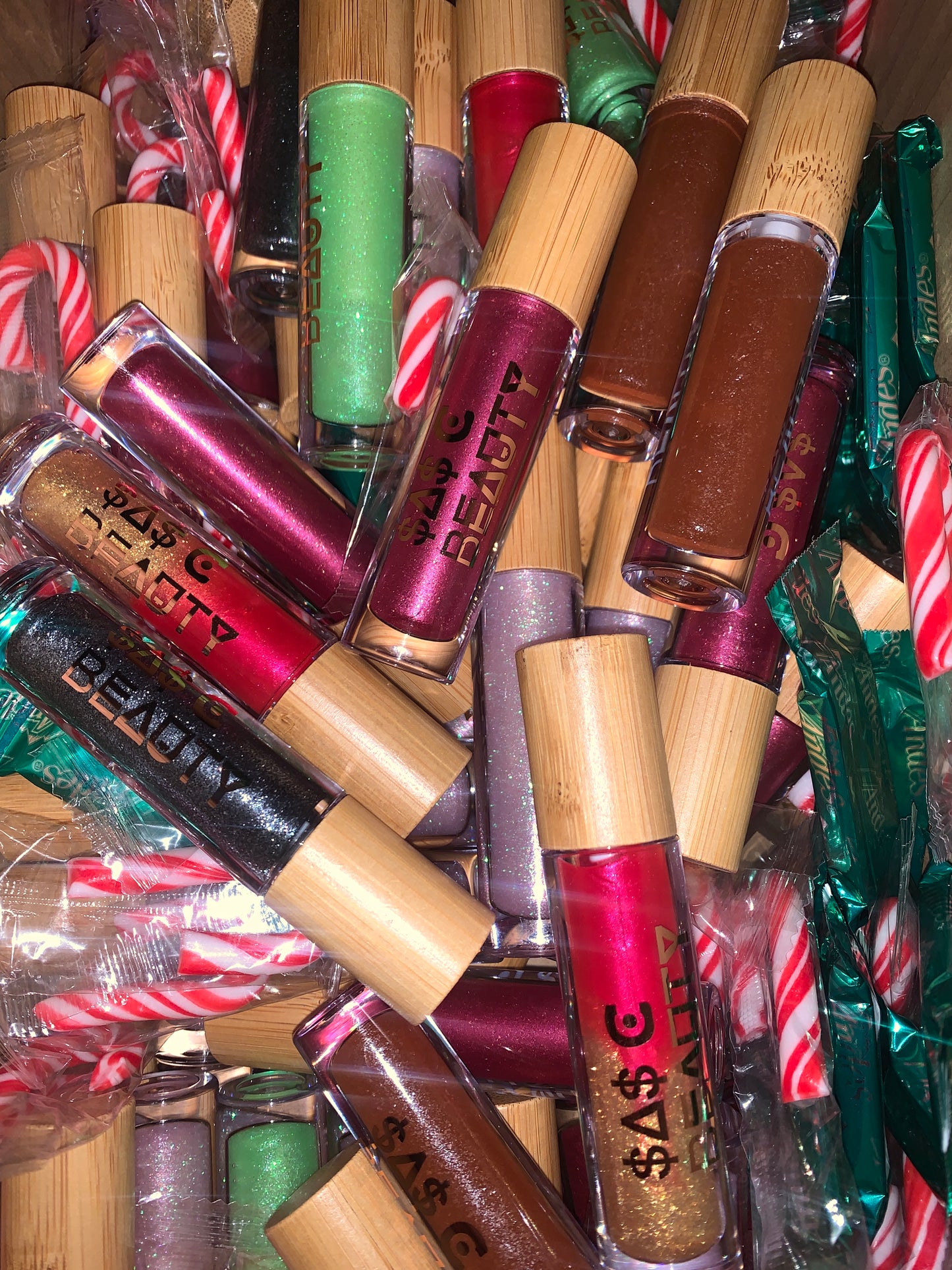 Christmas Lipgloss Dive