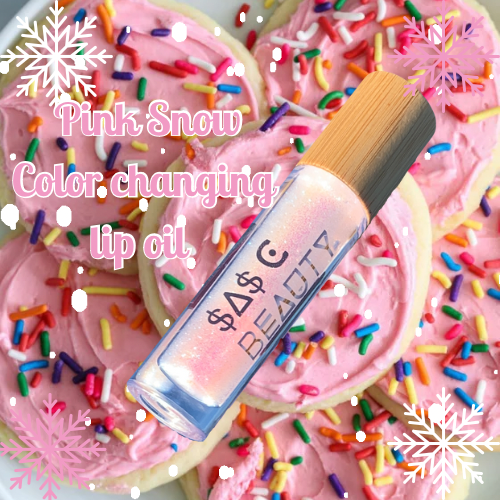 PINK SNOW COLOR CHANGING LIP OIL